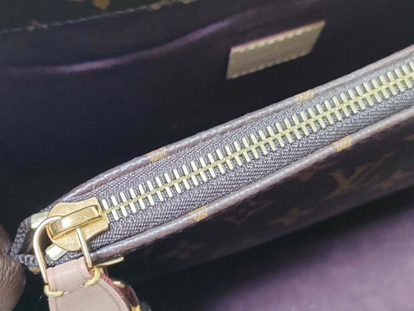 LOUIS VUITTON M41056 Monogram LOUIS VUITTON Monogram Louis Vuitton M41056 Montaigne MM Handbag Handbag