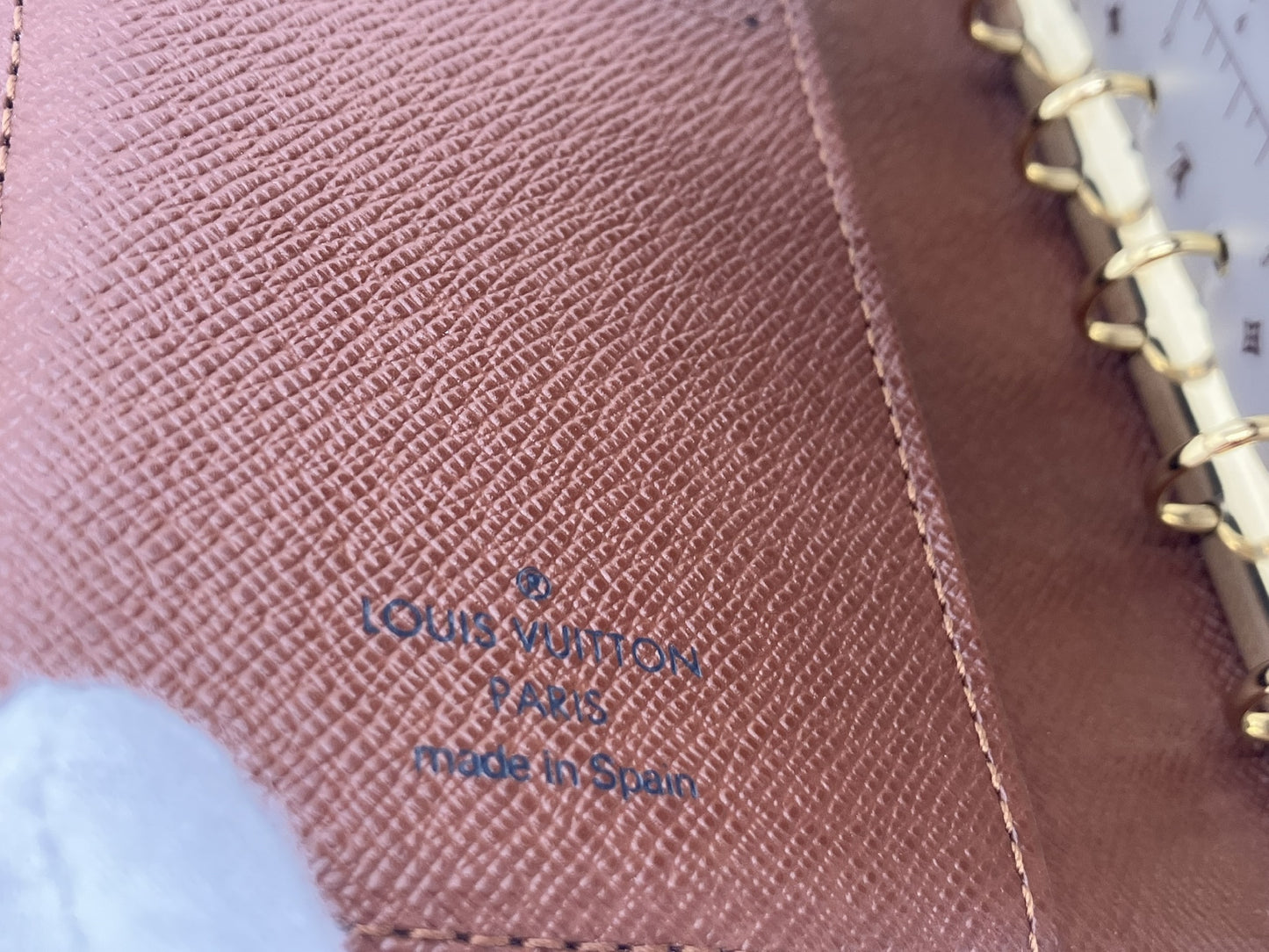 LOUIS VUITTON LOUIS VUITTON Monogram Agenda PM CA0093 Notebook Cover