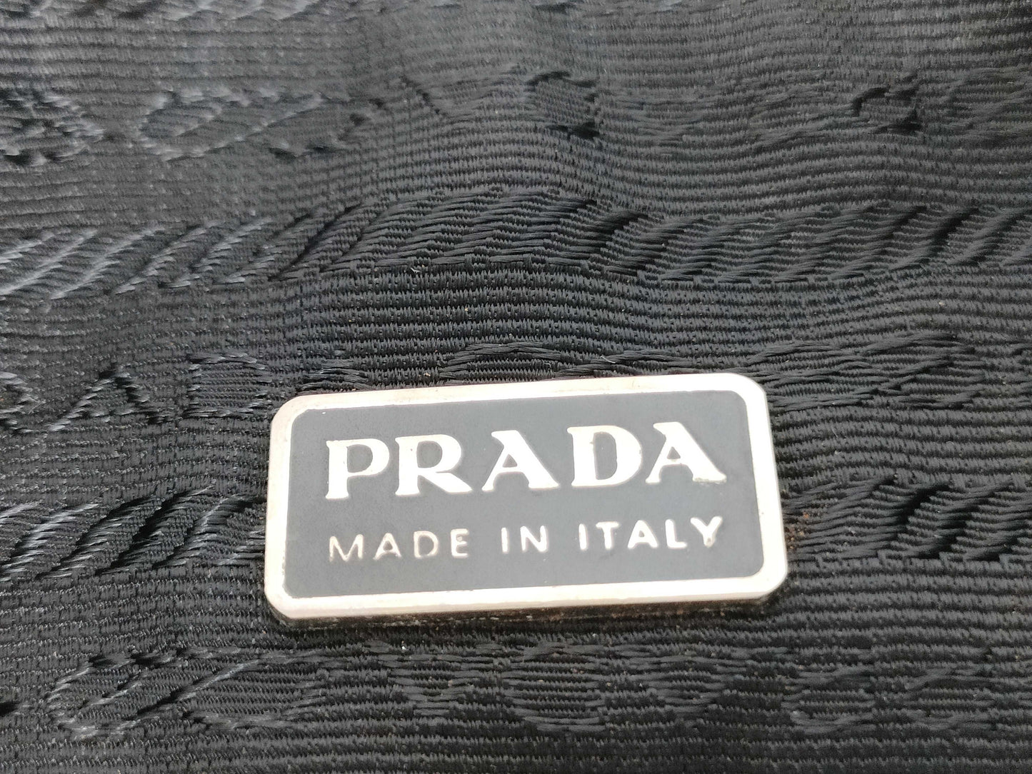 PRADA Nylon Nylon/Pink/Quilted Pouch