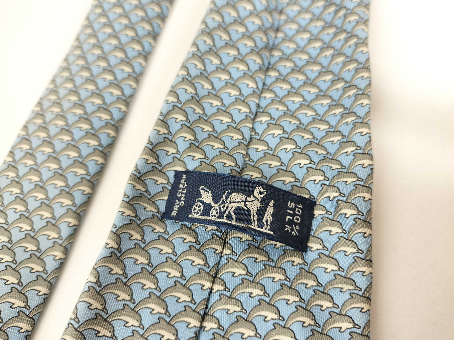 HERMES Sky Blue/Dolphin Other Accessories