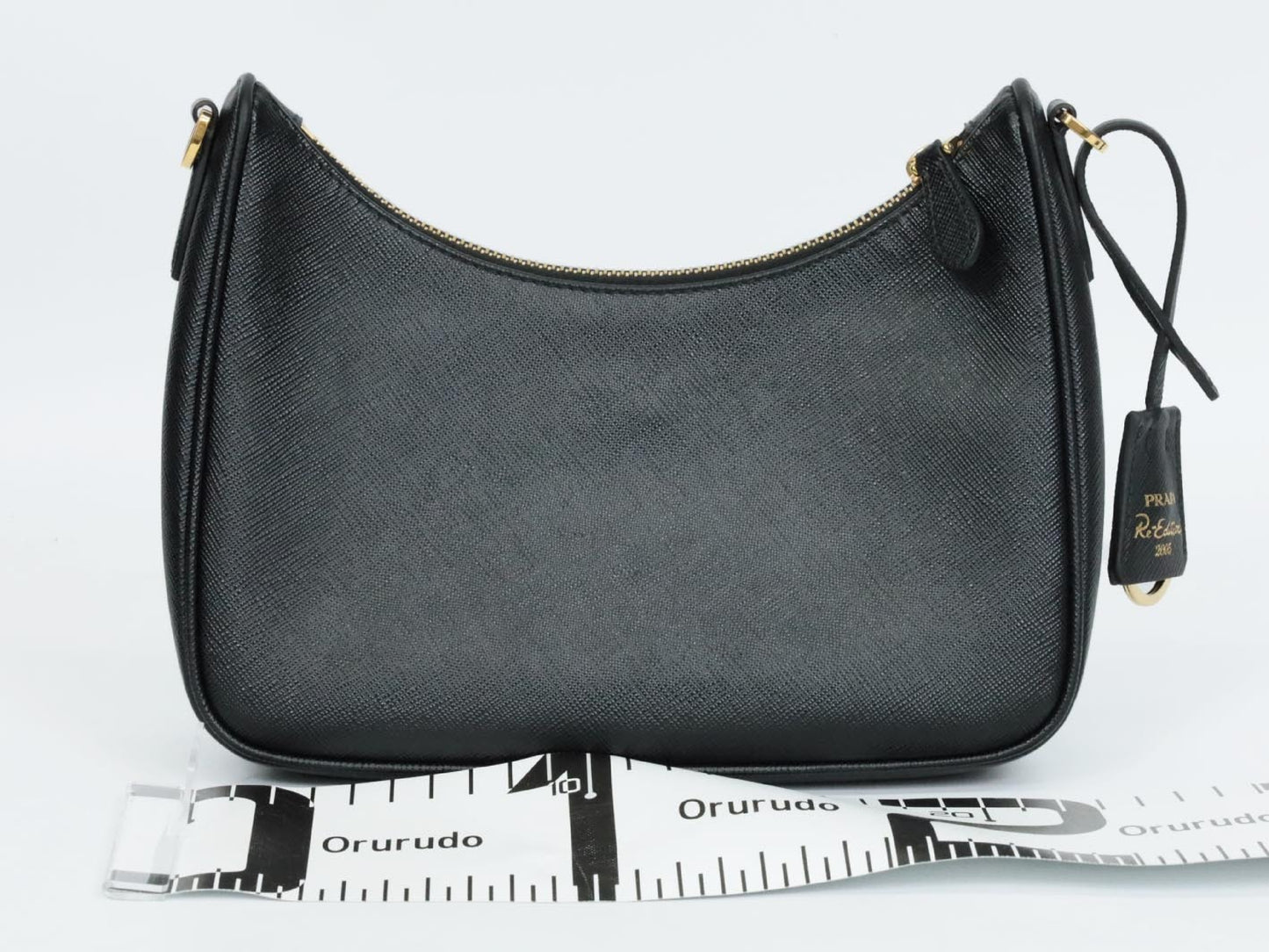 PRADA Saffiano Leather Shoulder Bag 1BH204