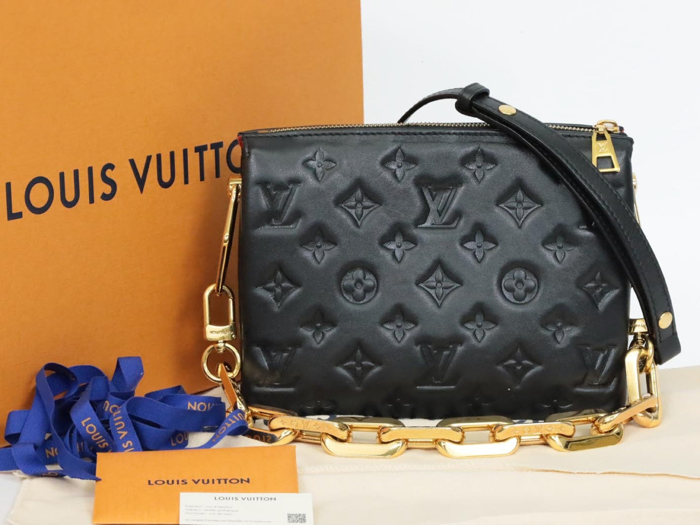 LOUIS VUITTON Coussin BB M21259 RFID Verified Shoulder Bag