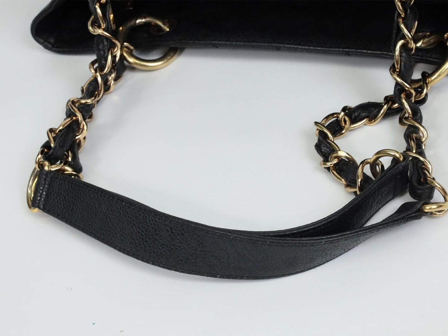 CHANEL Caviar Skin GST Caviar Skin Shoulder Bag