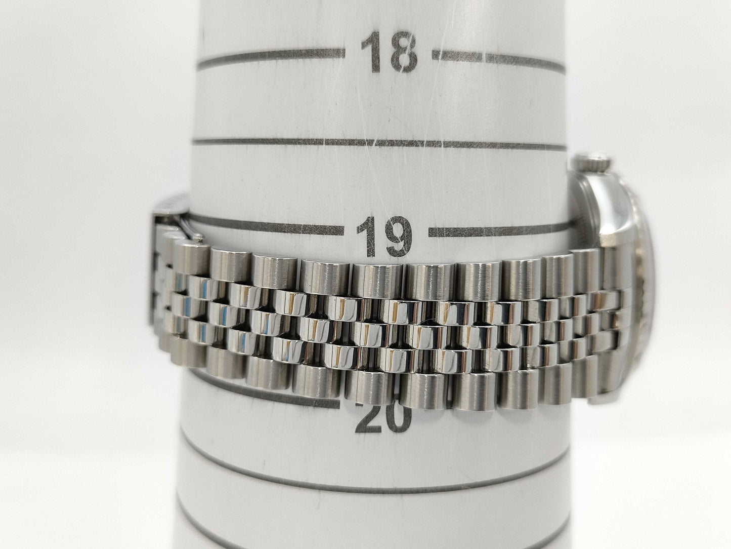 ROLEX 16234G Datejust Y215158 Silver Dial Boys' Watch