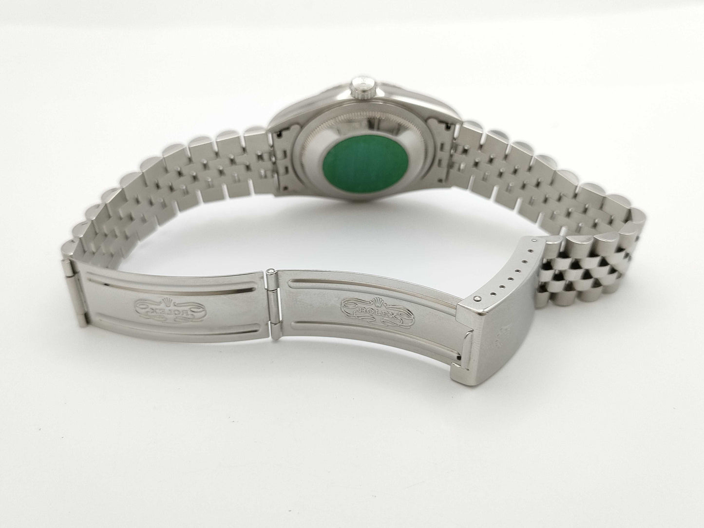 ROLEX 16234G Datejust Y215158 Silver Dial Boys' Watch
