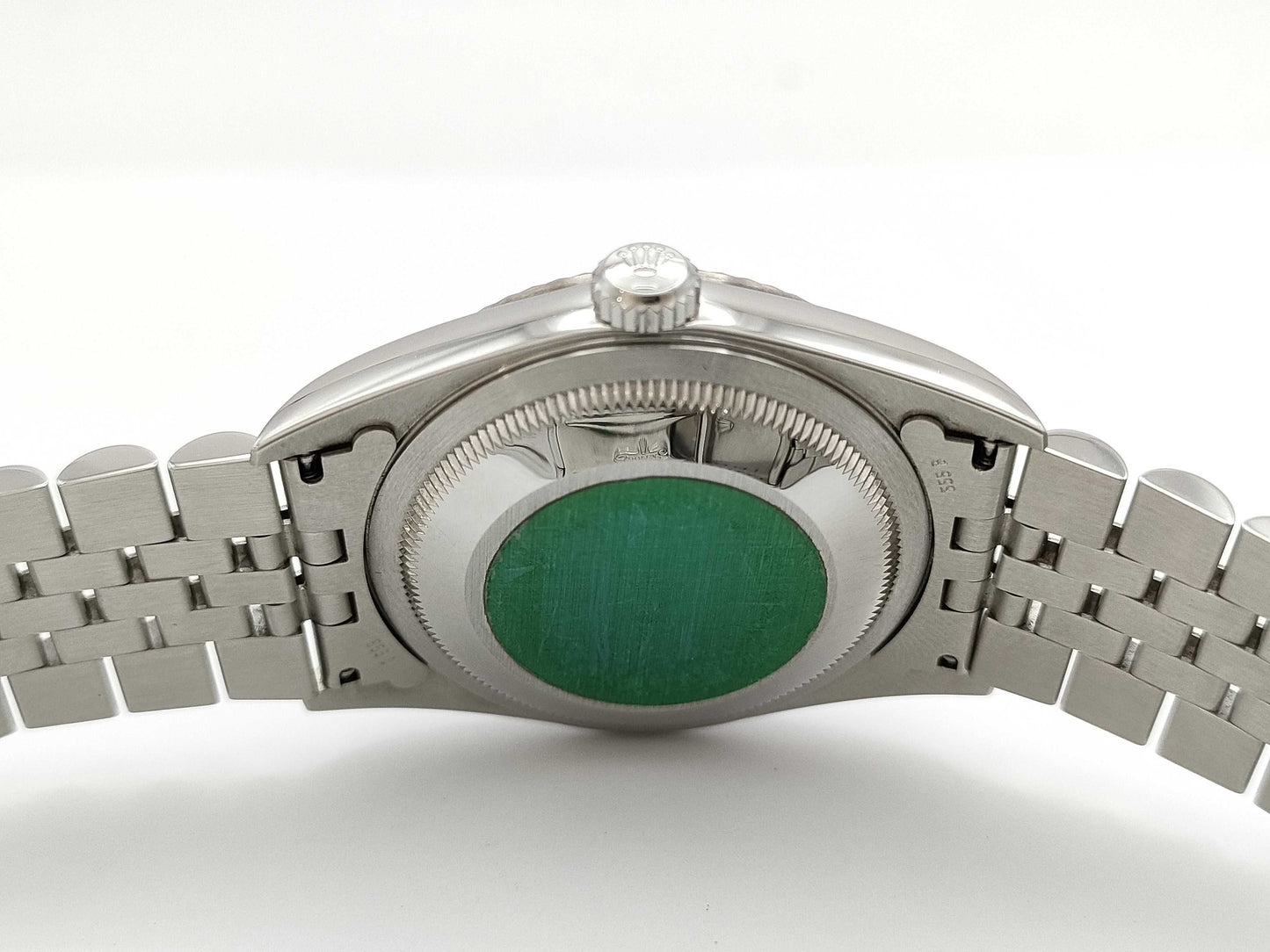 ROLEX 16234G Datejust Y215158 Silver Dial Boys' Watch
