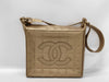 CHANEL Chocolate Bar One-Shoulder Bag with Gold Seal