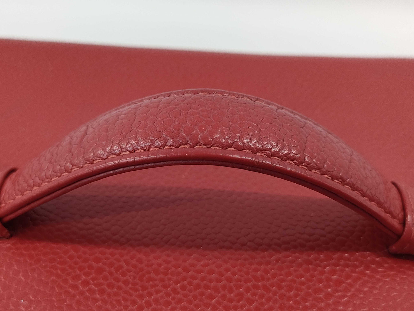 CHANEL Coco Mark Caviar Skin Vanity Bag