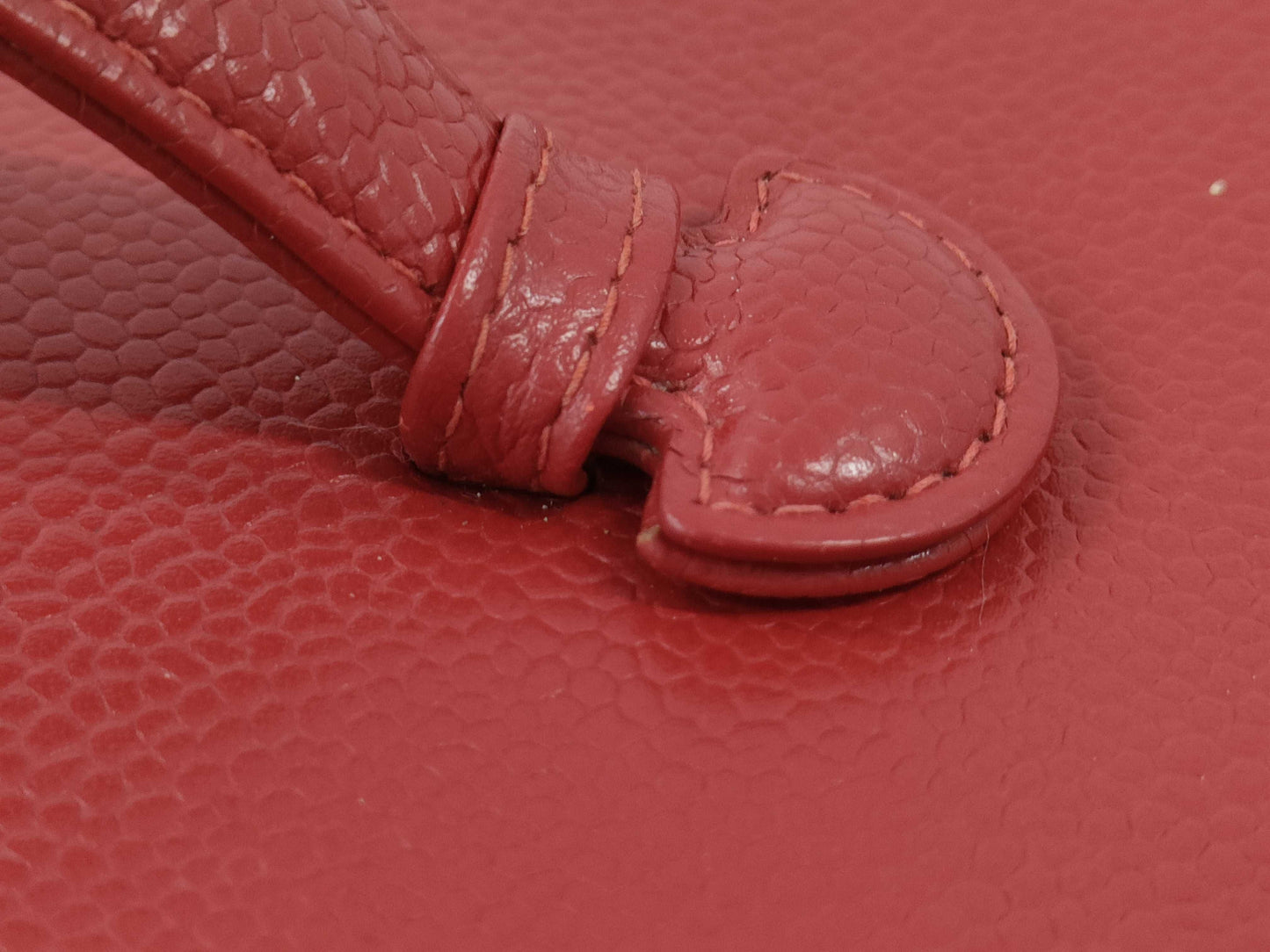 CHANEL Coco Mark Caviar Skin Vanity Bag