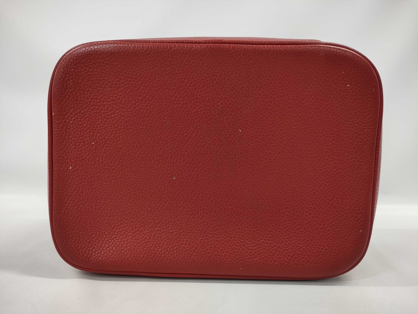 CHANEL Coco Mark Caviar Skin Vanity Bag
