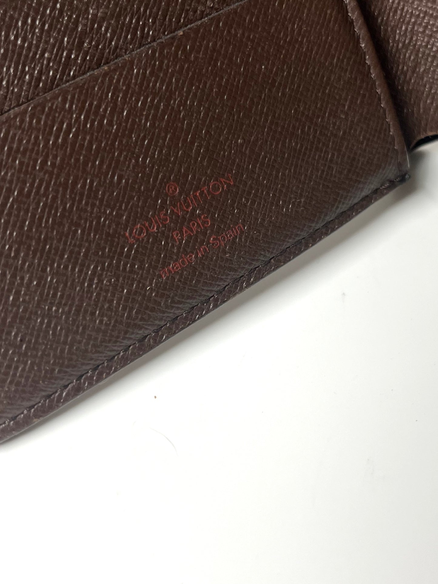 LOUIS VUITTON Portefeuille Marco Damier Wallet with Coin Purse