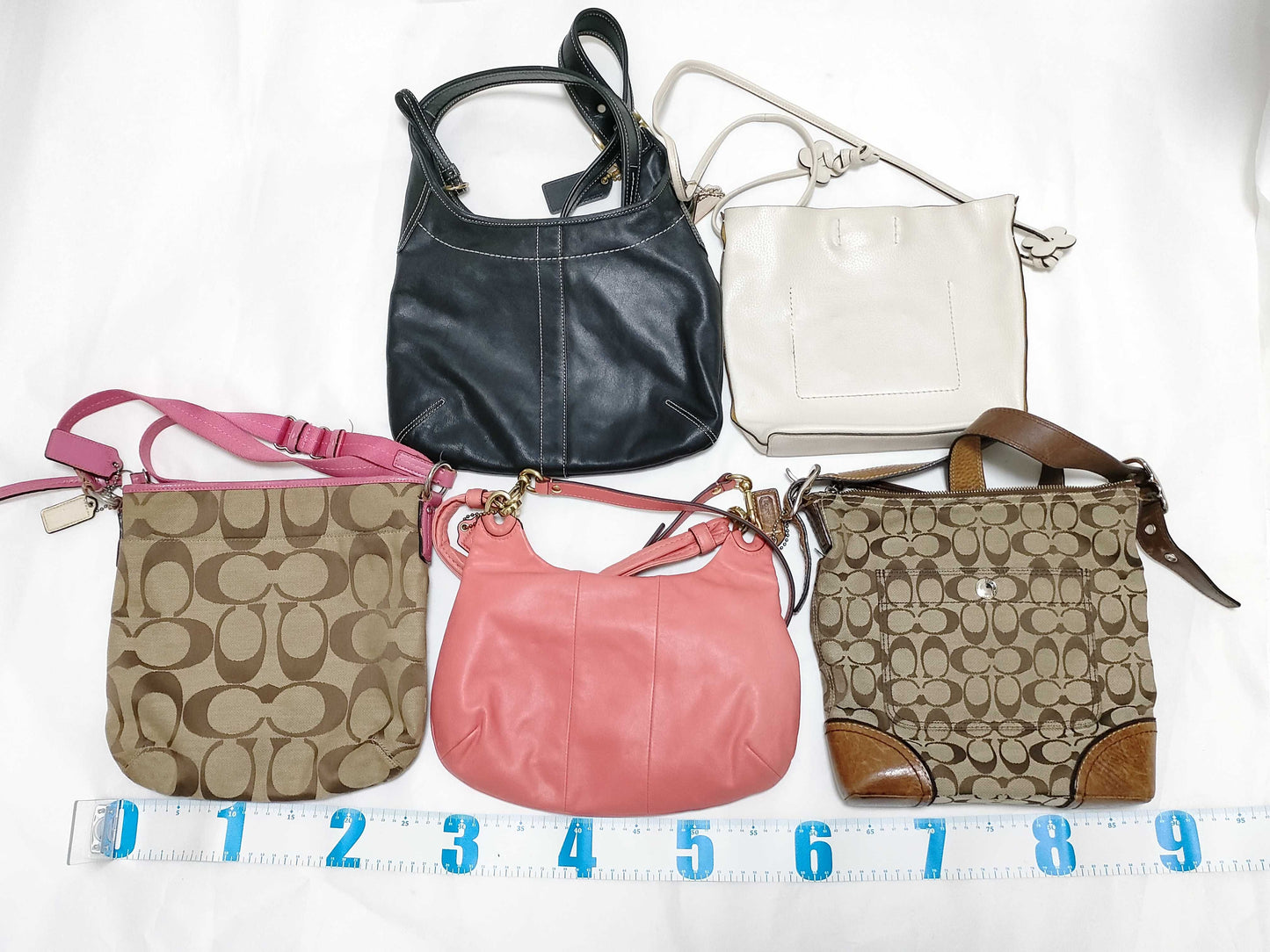 COACH Signature 5-Piece Shoulder Bag Set