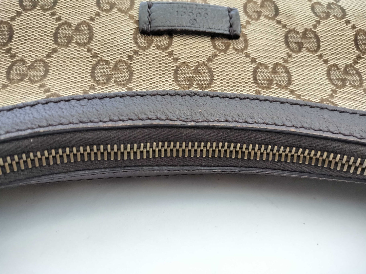 GUCCI GG Canvas Shoulder Bag 181092 Sherry Line Shoulder Bag