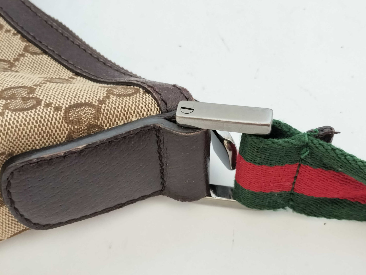GUCCI GG Canvas Shoulder Bag 181092 Sherry Line Shoulder Bag