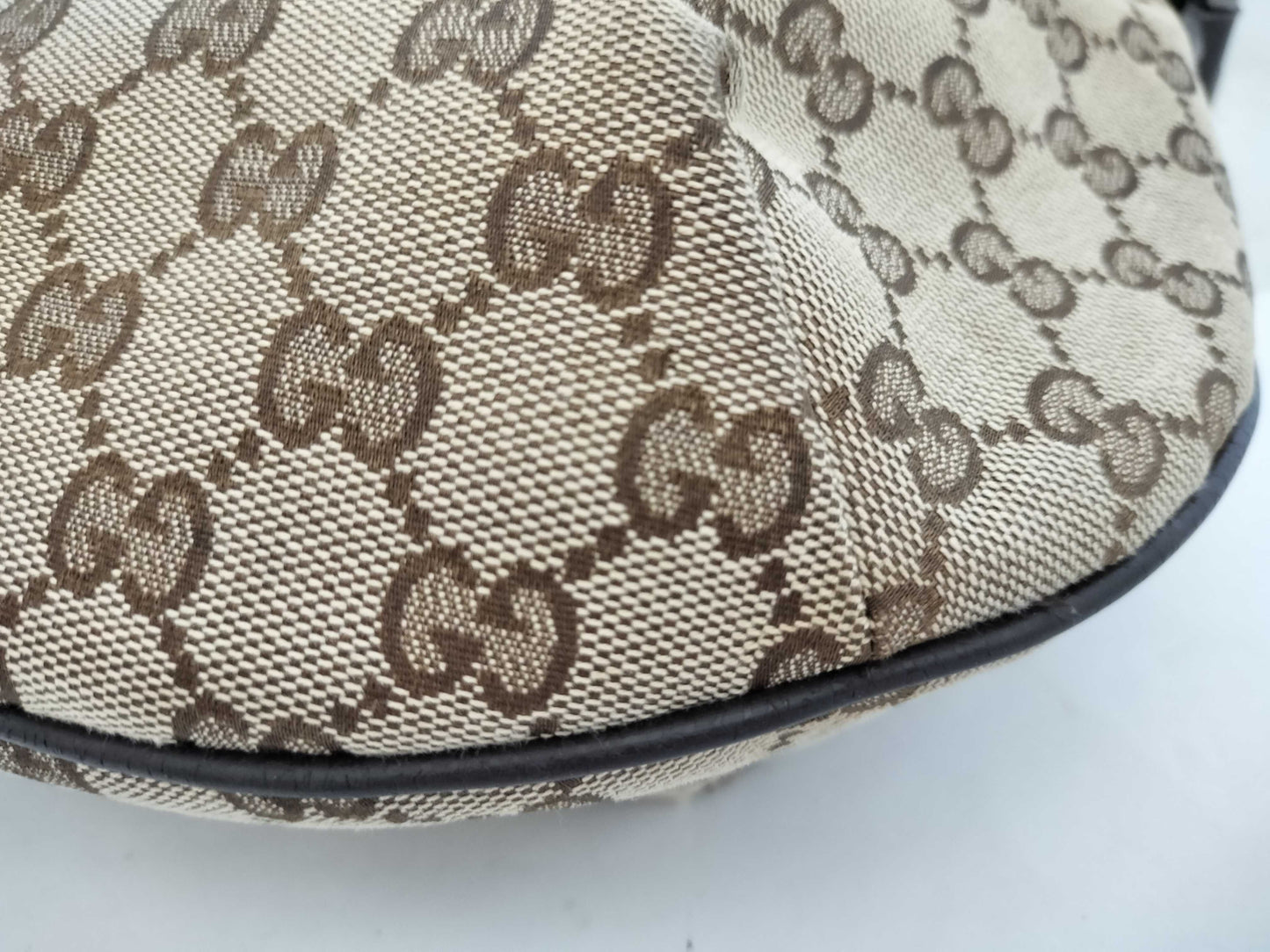 GUCCI GG Canvas Shoulder Bag 181092 Sherry Line Shoulder Bag