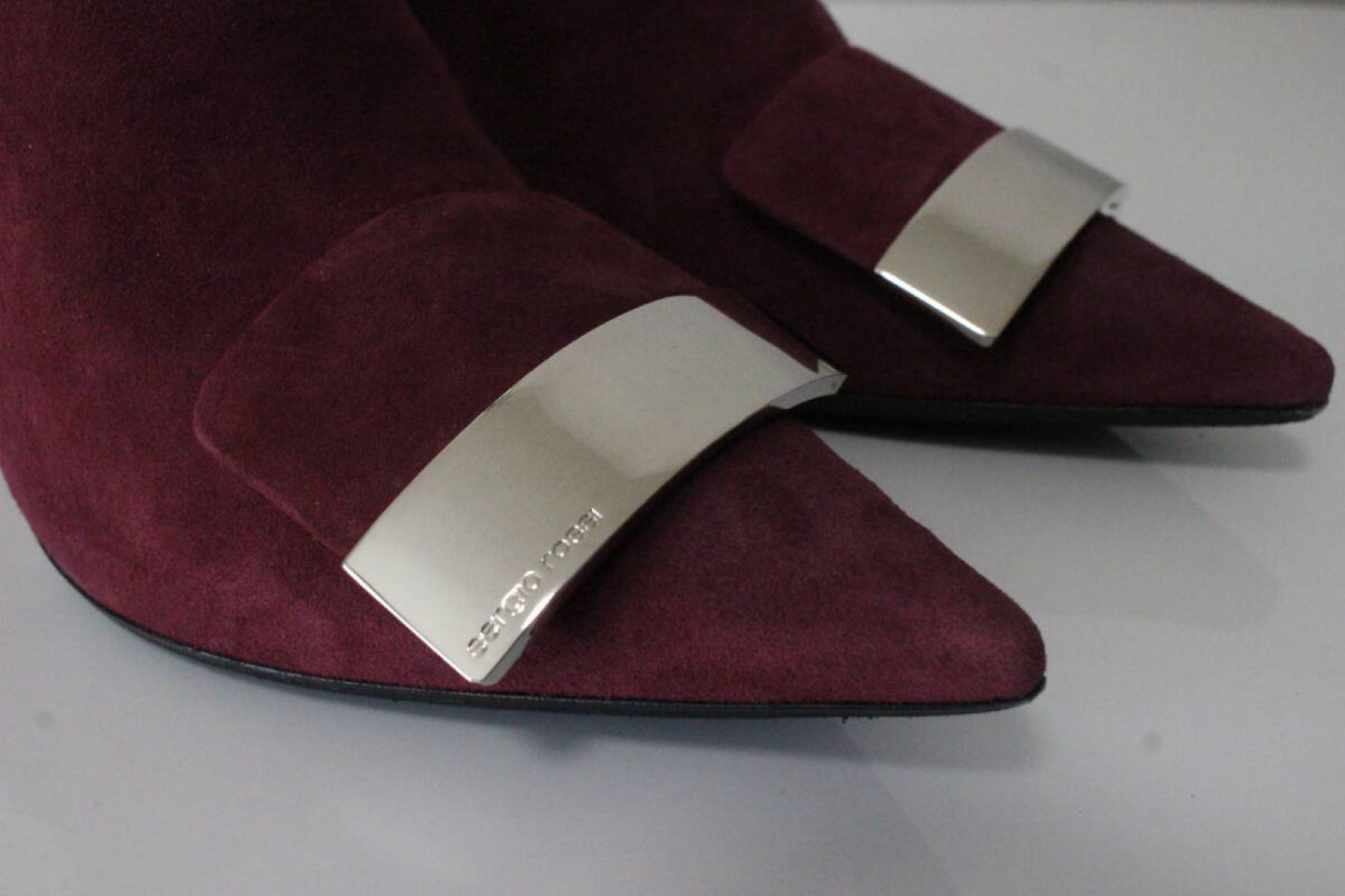 Sergio Rossi sergio rossi Sergio Rossi SR1 short boots Bordeaux size 34.5 pumps