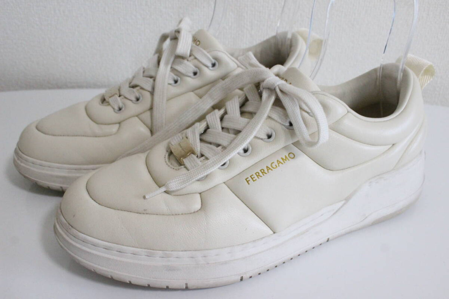 Salvatore Ferragamo Men's Platform Sneakers, Size 7