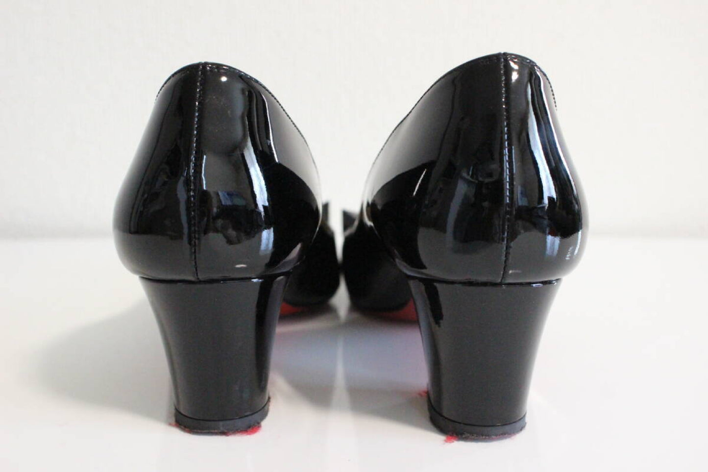 Christian Louboutin Studded Pumps, Black, Size 36