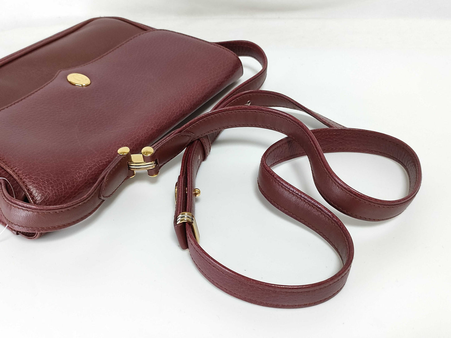 Cartier Shoulder Bag, Bordeaux
