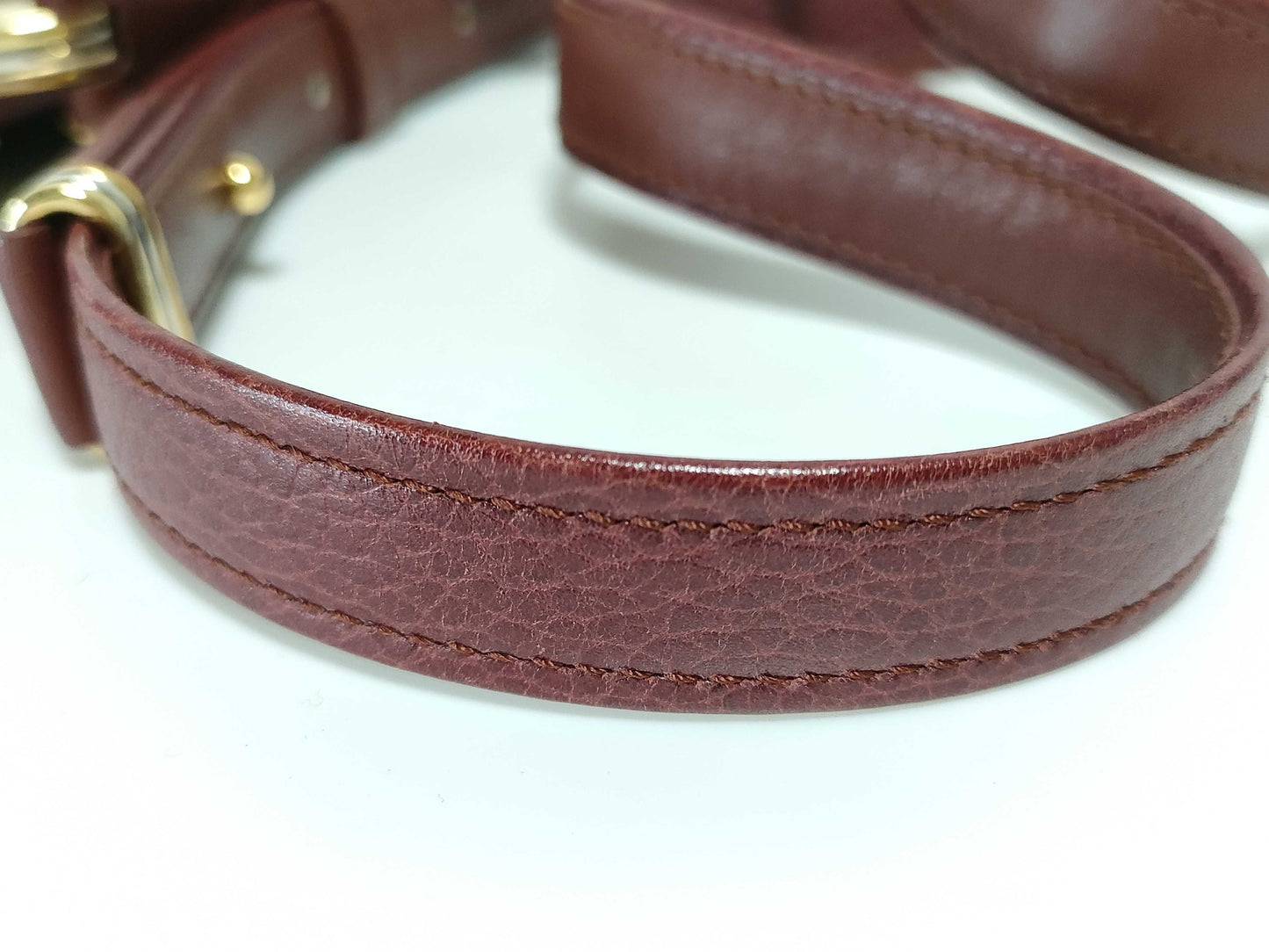 Cartier Shoulder Bag, Bordeaux