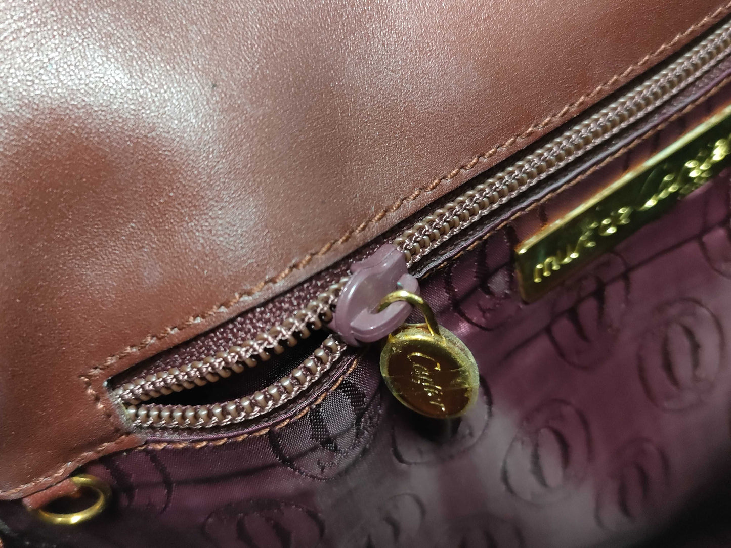 Cartier Shoulder Bag, Bordeaux