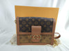 LOUIS VUITTON Monogram Louis Vuitton Dauphine MM Shoulder Bag
