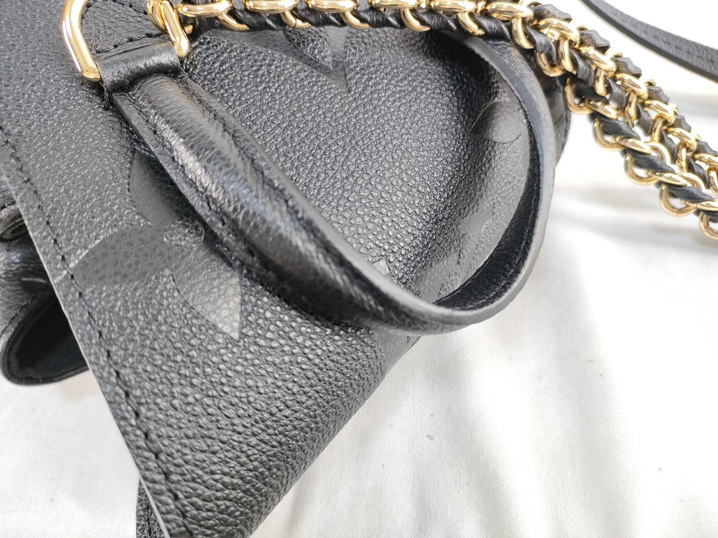 LOUIS VUITTON Monogram Empreinte Louis Vuitton Backup Backpack