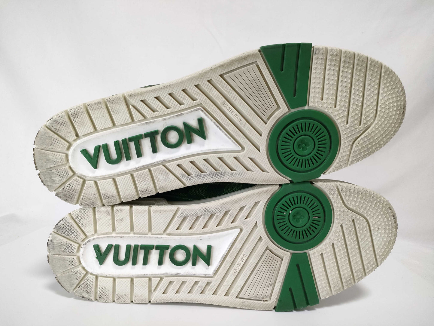LOUIS VUITTON 1AC58C LV Trainer Line #54 Damier Size 8.5 Sneakers