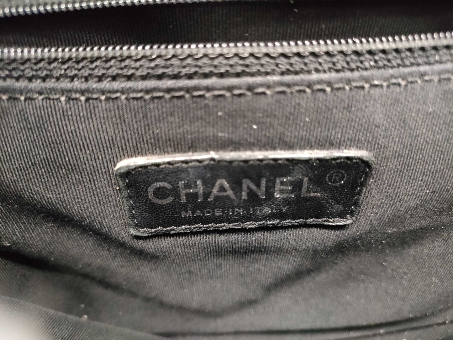 CHANEL Boy Chanel Shoulder Bag with Sticker/Card