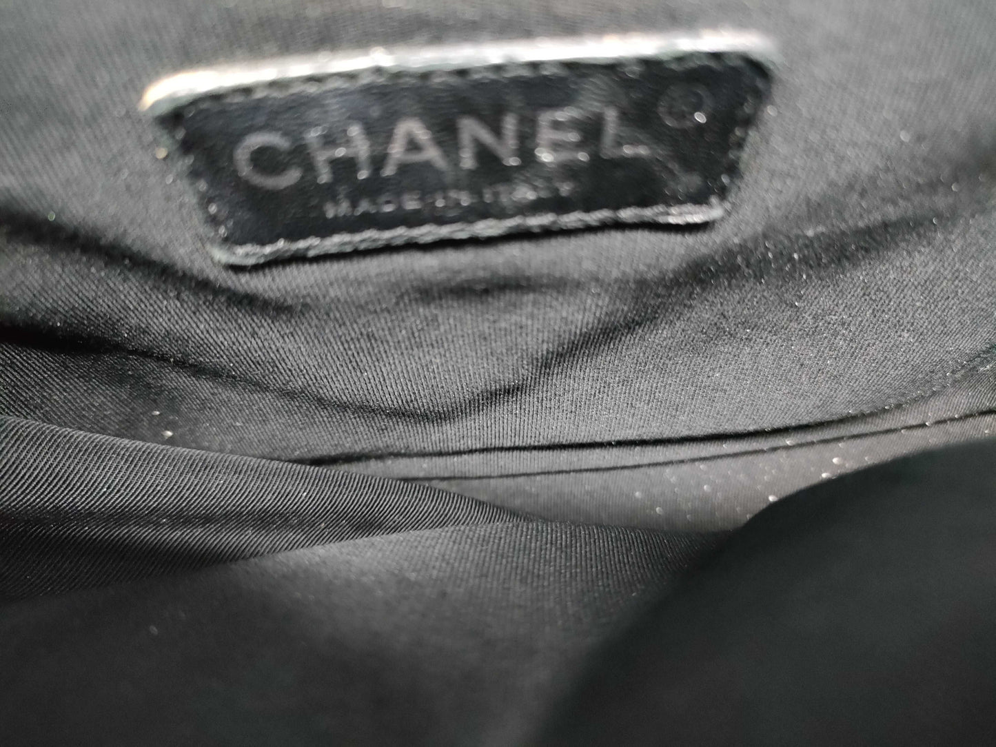 CHANEL Boy Chanel Shoulder Bag with Sticker/Card
