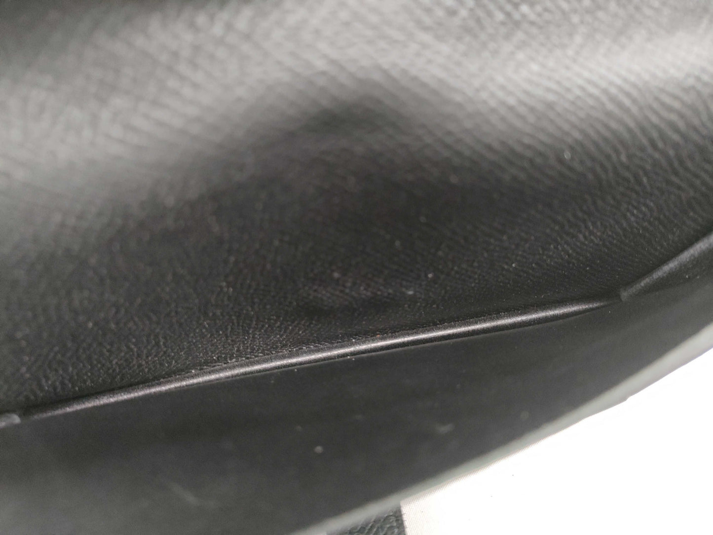 HERMES Bearn Bearn soufflet Epson Black C engraved wallet