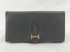 HERMES Bearn Bearn soufflet Epson Black C engraved wallet