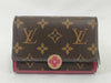 LOUIS VUITTON Monogram Portefeuille Flore Compact Wallet M64588