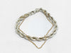 Tiffany & Co. Twist Chain Bracelet in 18K Yellow Gold and 925 Silver, 17.8g