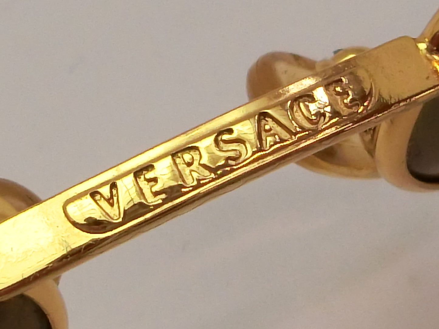 VERSACE Medusa Metal Frame Sunglasses