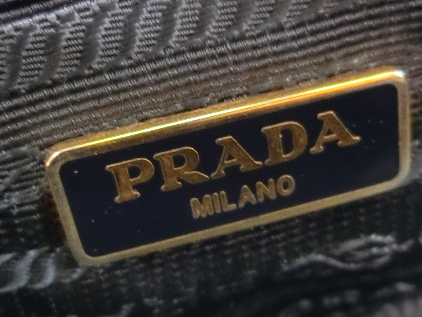 PRADA Saffiano Leather Shoulder Bag