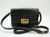 CELINE Leather Shoulder Bag with Carriage Hardware