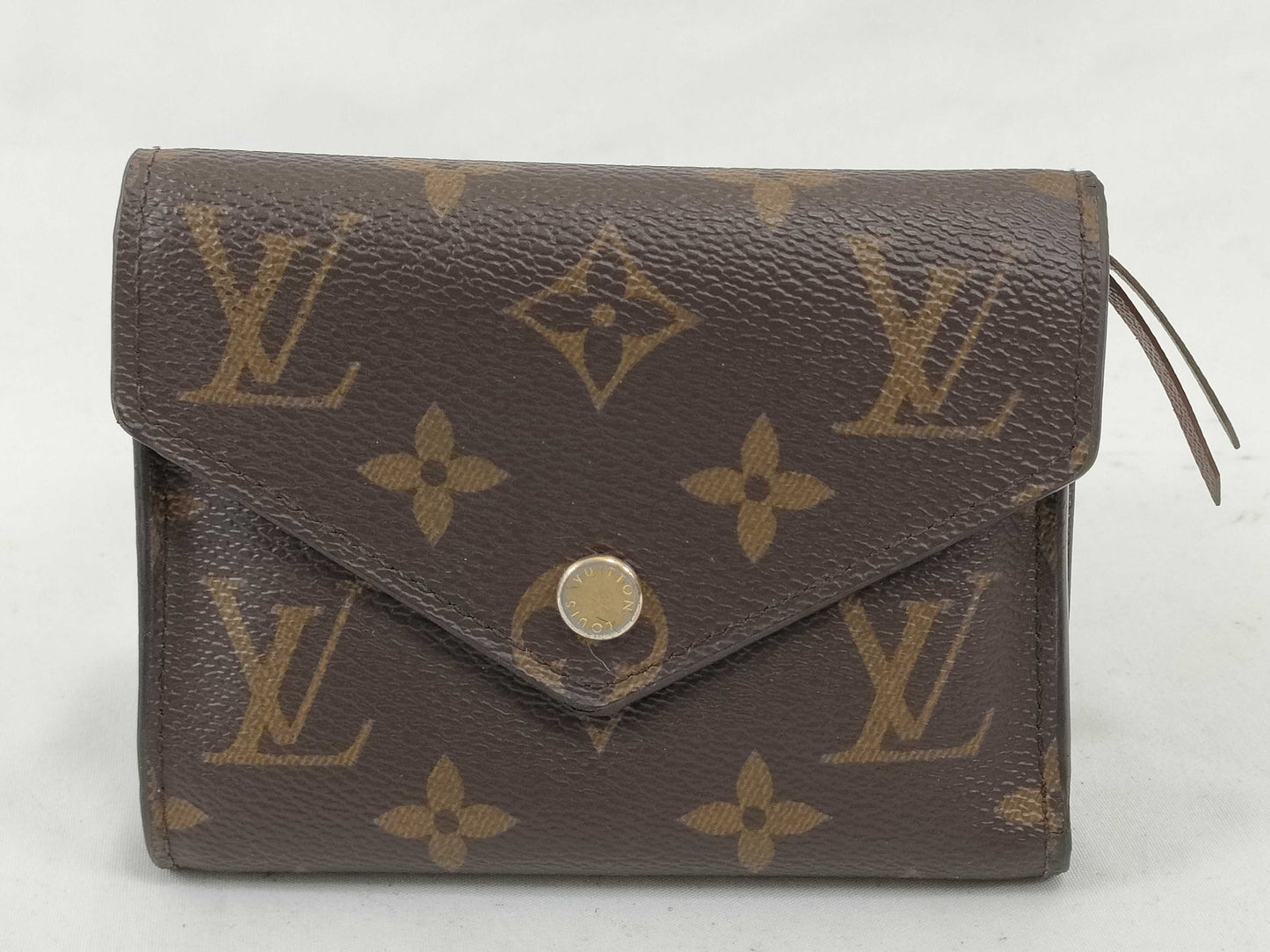 LOUIS VUITTON Monogram LV Portefeuille Victorine M62472 Wallet