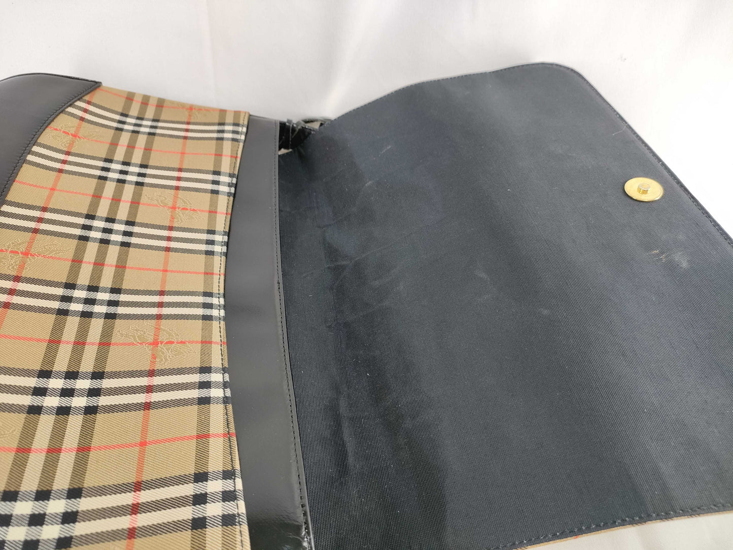 BURBERRY Nova Check Shoulder Bag