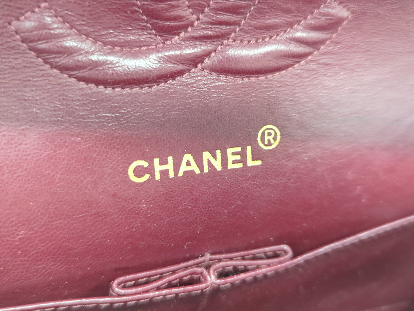 CHANEL Lambskin Double Flap 25 No. 2 Shoulder Bag