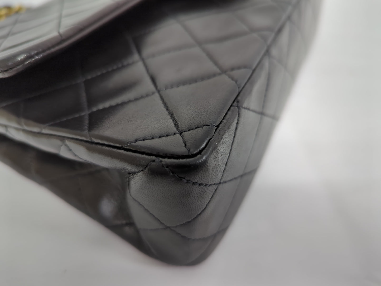 CHANEL Lambskin Double Flap 25 No. 2 Shoulder Bag