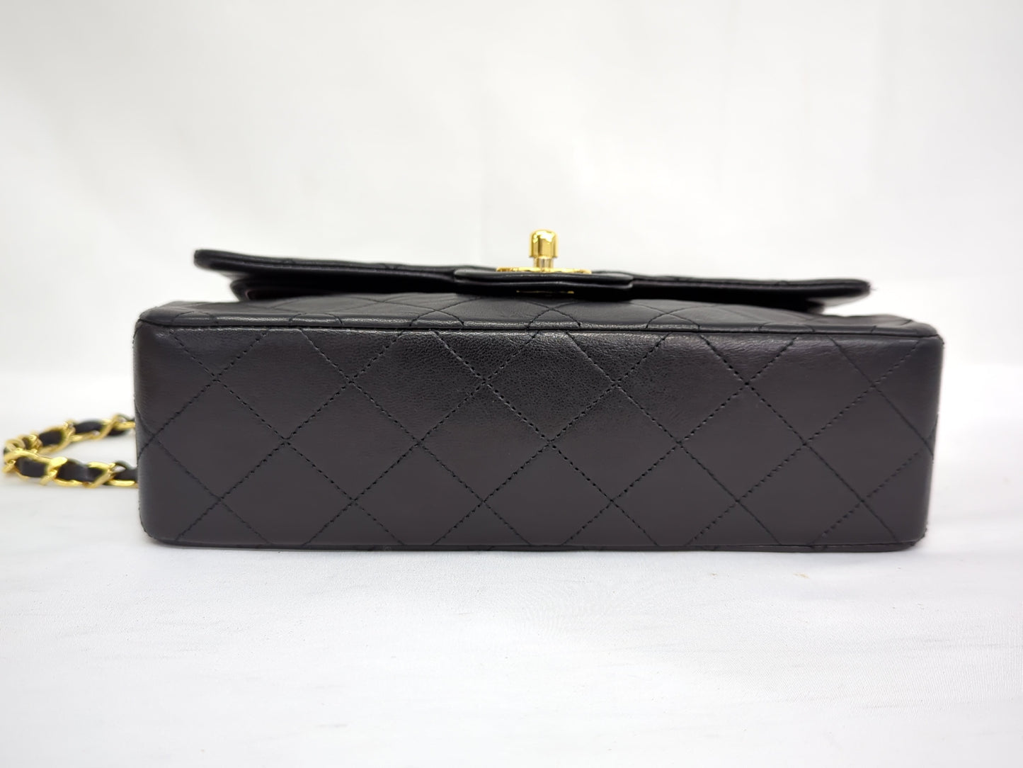 CHANEL Lambskin Double Flap 23 No. 1 Shoulder Bag
