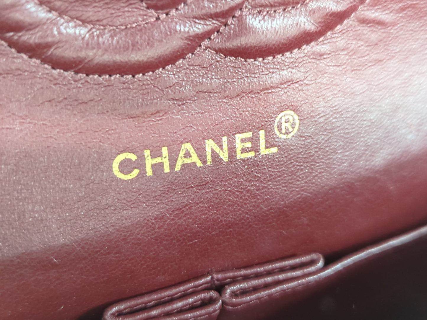 CHANEL Lambskin Double Flap 25 Black Shoulder Bag #1