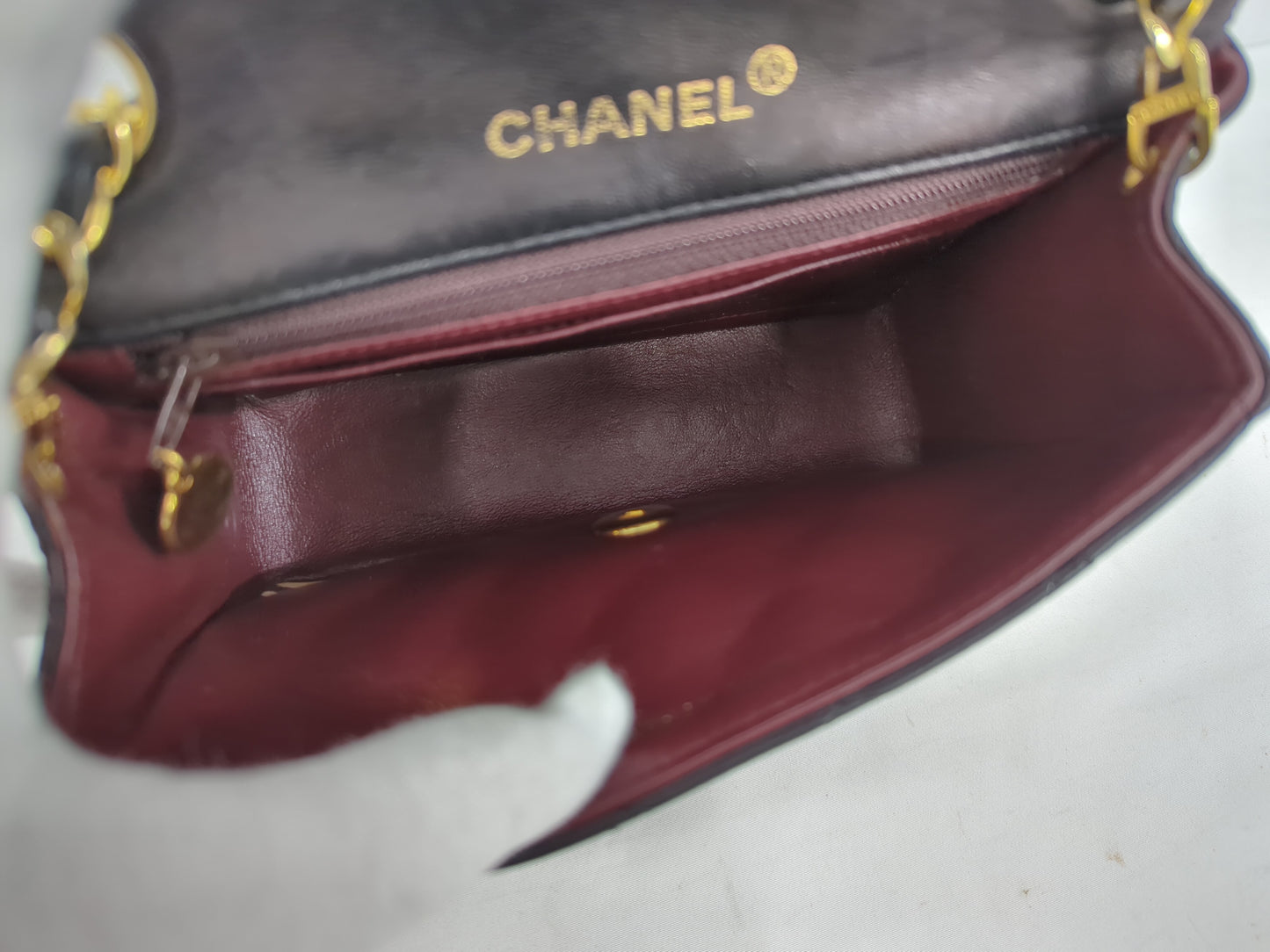 CHANEL Lambskin Mini Matelasse 18 No. 1 Shoulder Bag