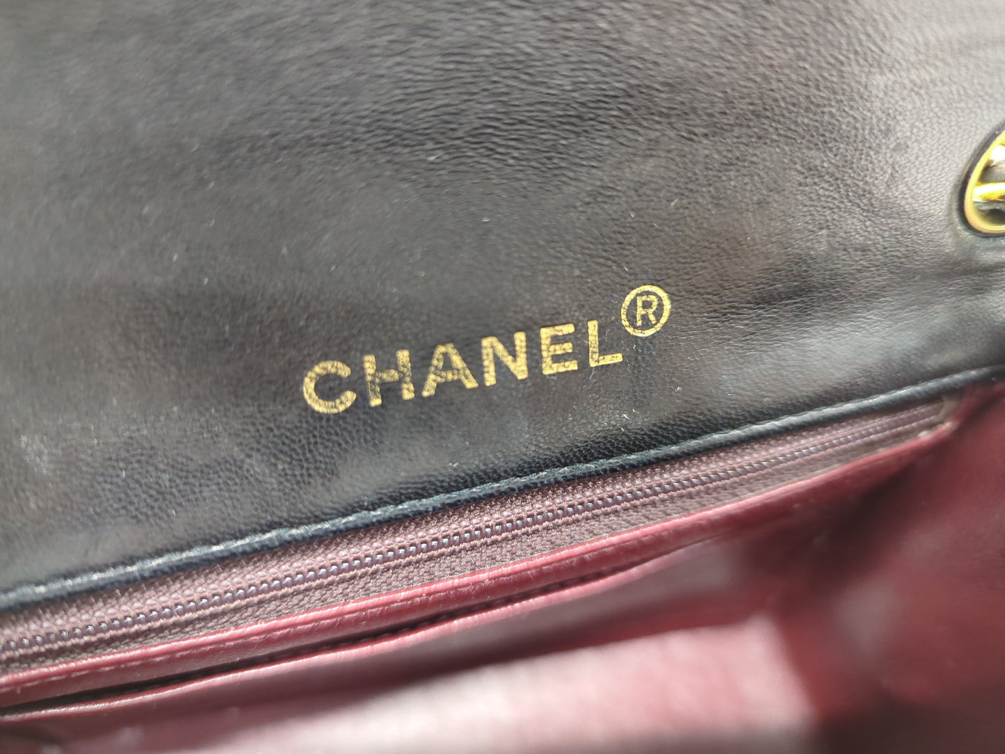 CHANEL Lambskin Mini Matelasse 18 No. 1 Shoulder Bag