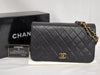 CHANEL Lambskin Push Lock Chain Shoulder Bag, No. 2