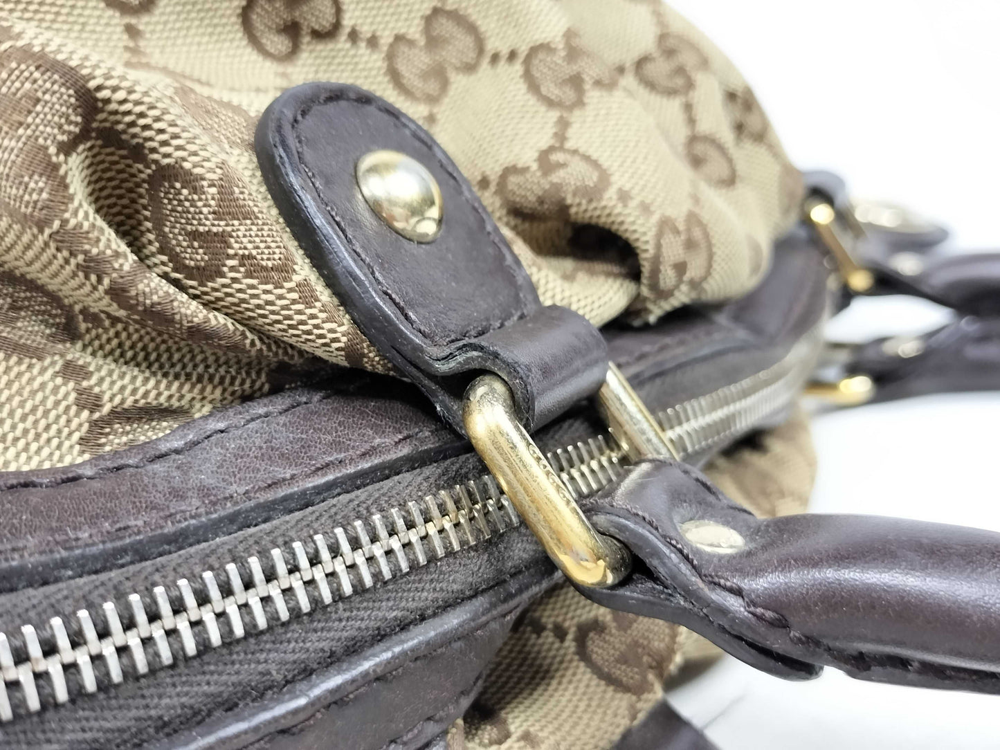 GUCCI GG Canvas Gucci Shoulder Bag