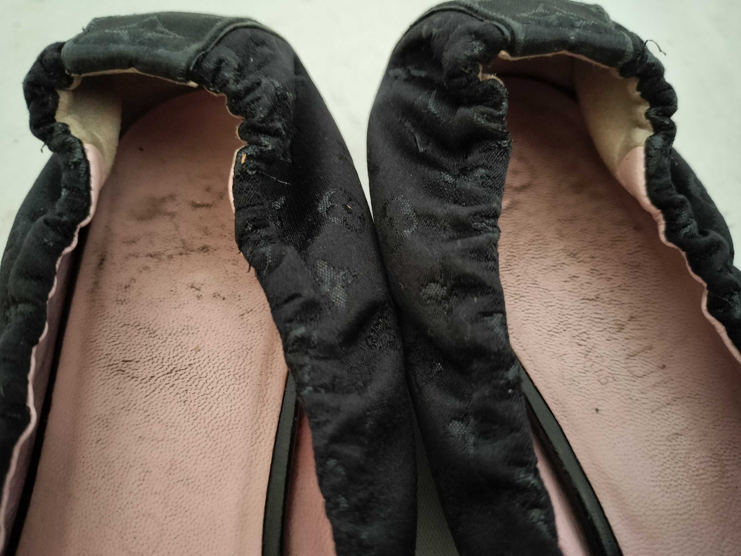 LOUIS VUITTON Monogram Denim LV Sandals A 3-Piece Mules