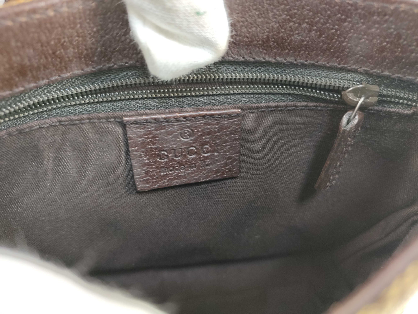 GUCCI GG Canvas Shoulder Bag