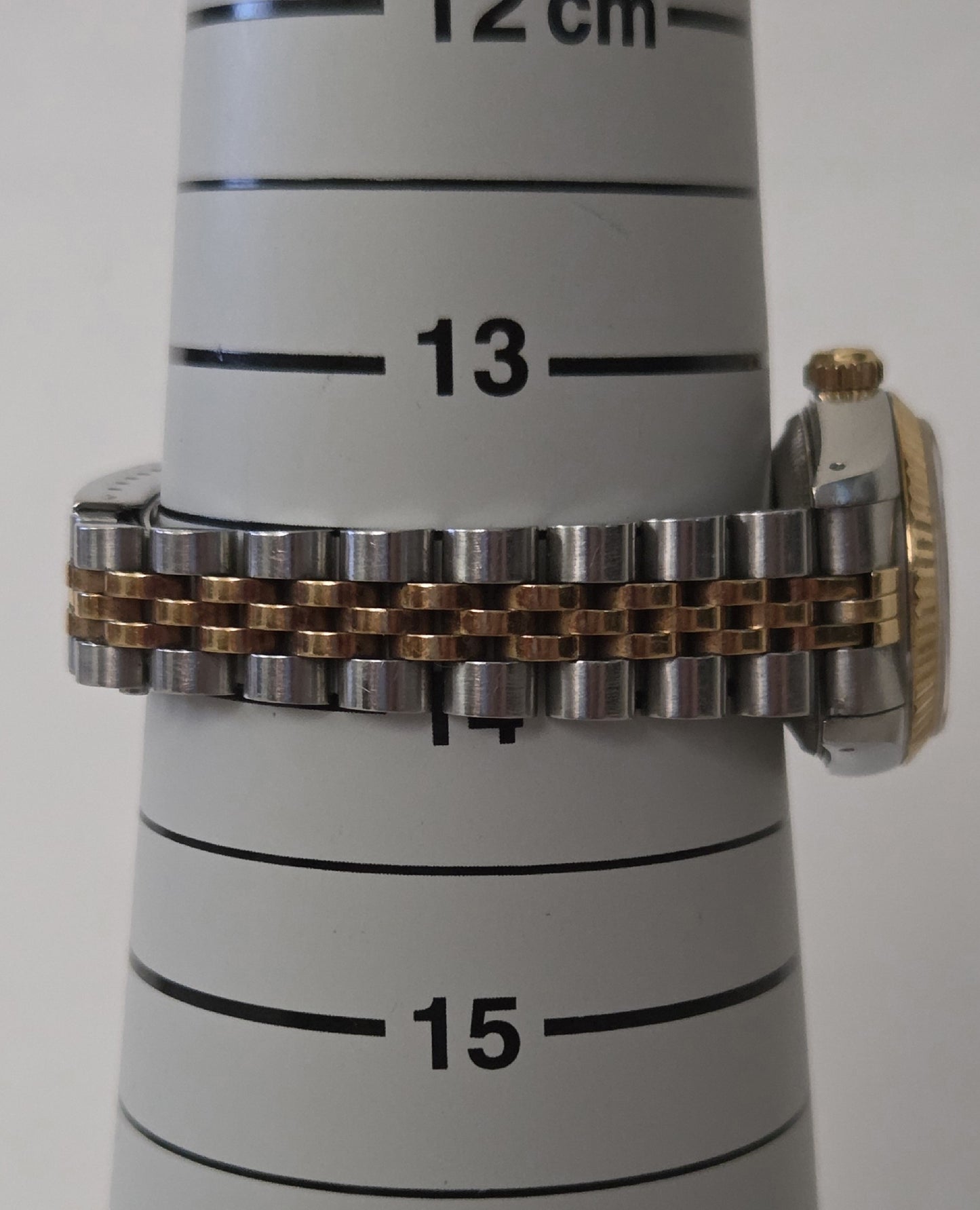 ROLEX 69173G 9569736 Houndstooth Women's Watch